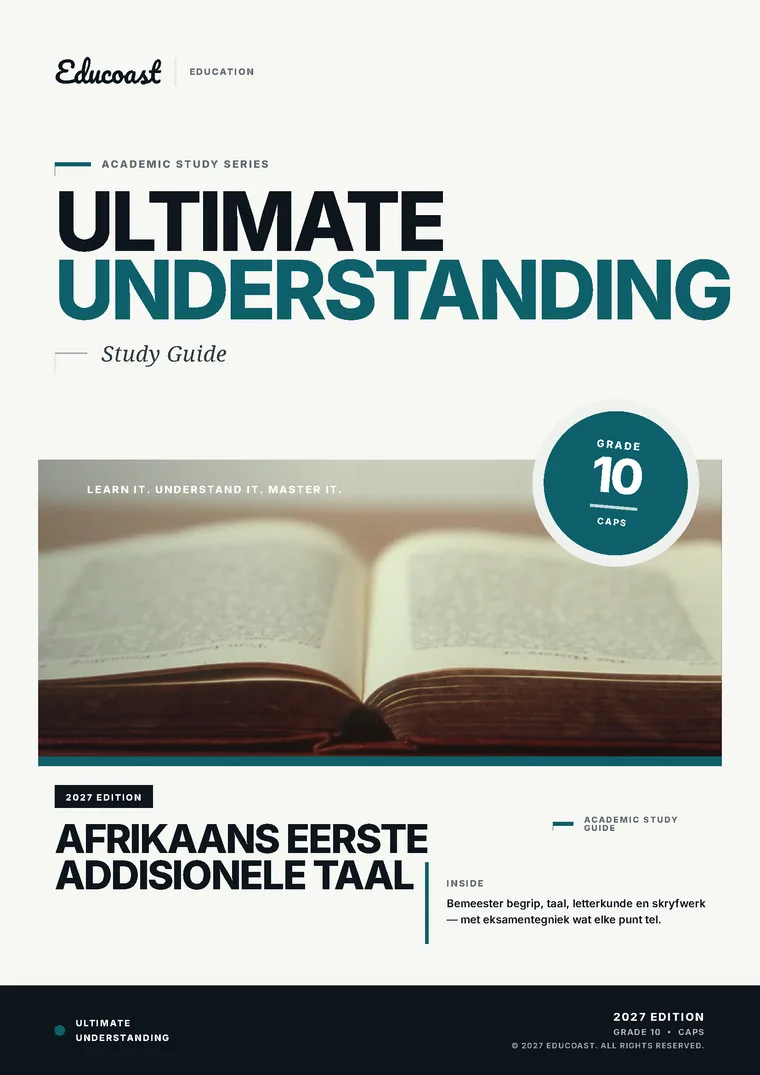 Cover of Afrikaans First Additional Language Grade 10 (2027)