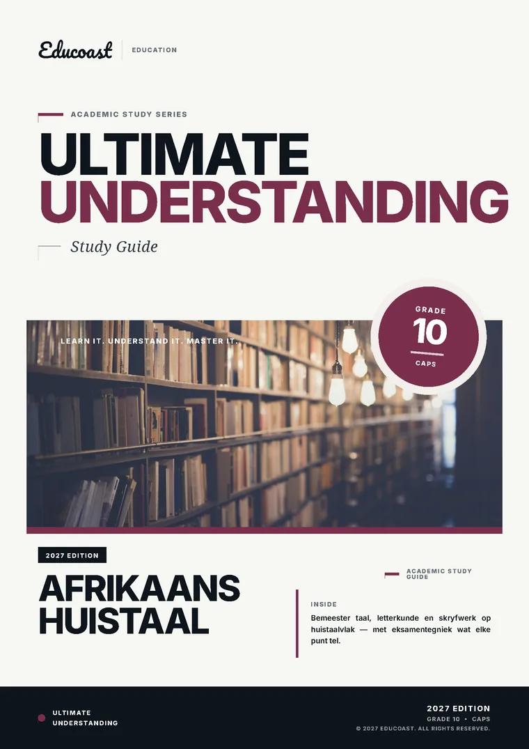 Cover of Afrikaans Home Language Grade 10 (2027)