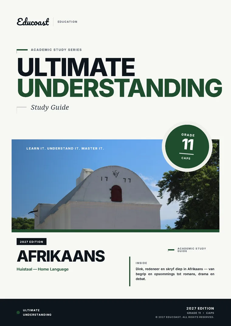Cover of Afrikaans Home Language Grade 11 (2027)