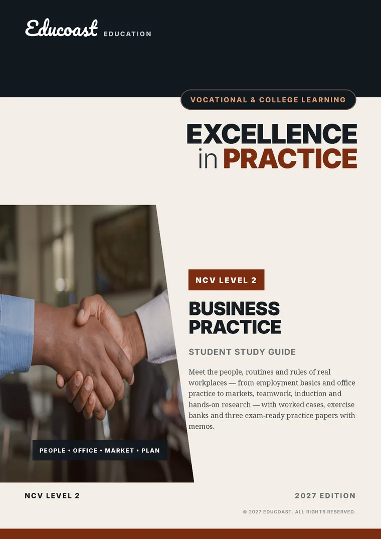 Cover of Business Practice NCV Level 2 (2027)
