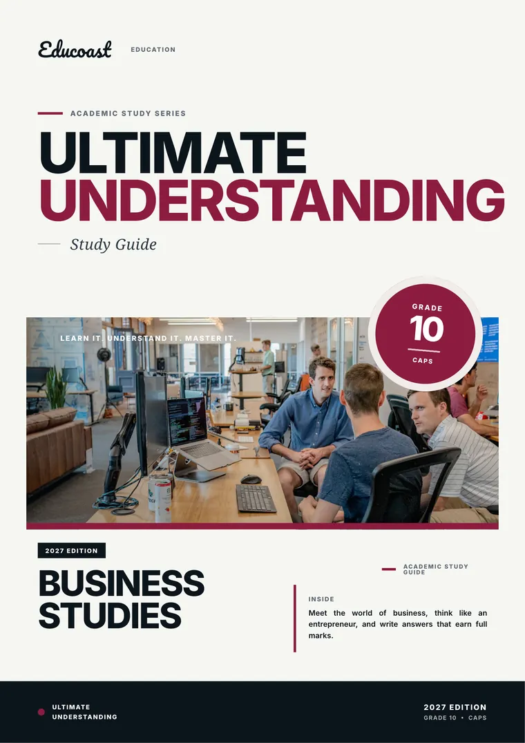 Cover of Business Studies Grade 10 (2027)