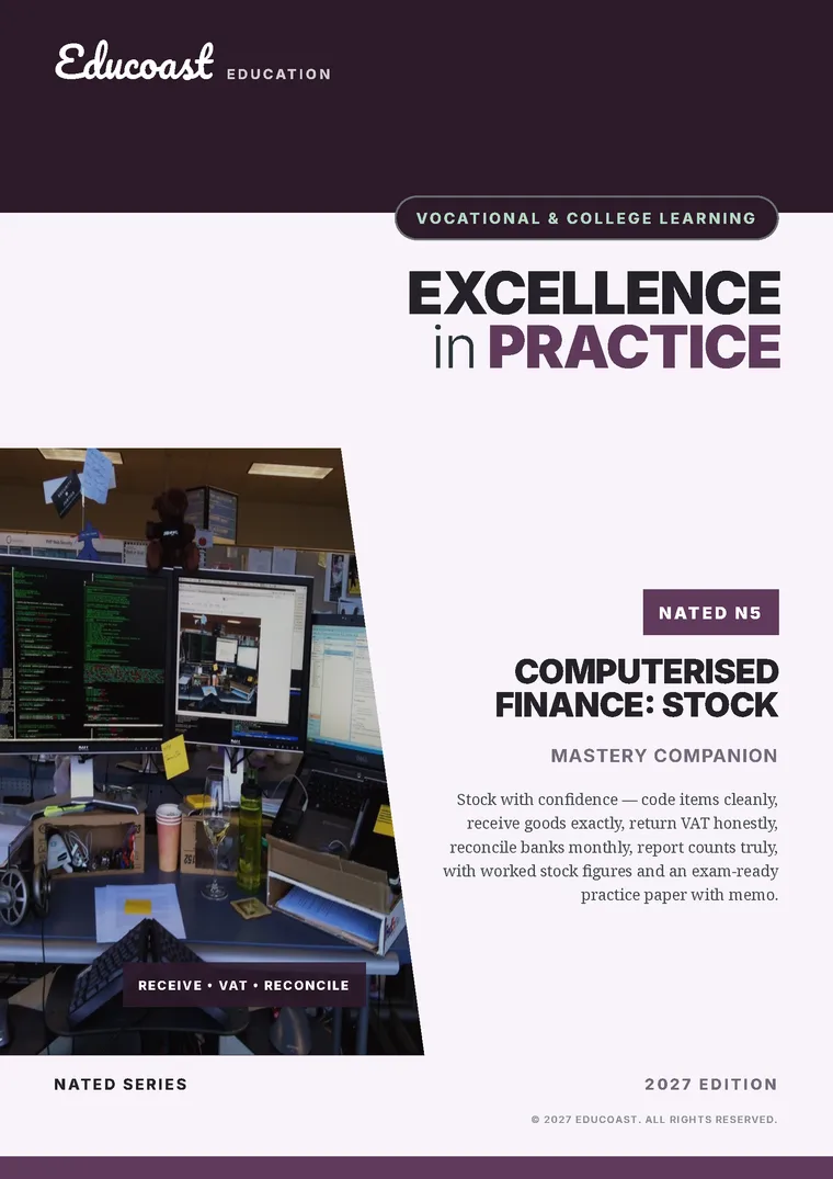 Cover of Computerised Financial Systems NATED N5 (2027)
