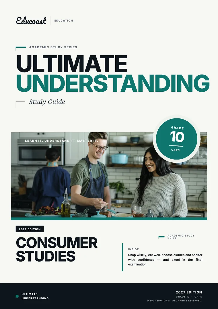 Cover of Consumer Studies Grade 10 (2027)