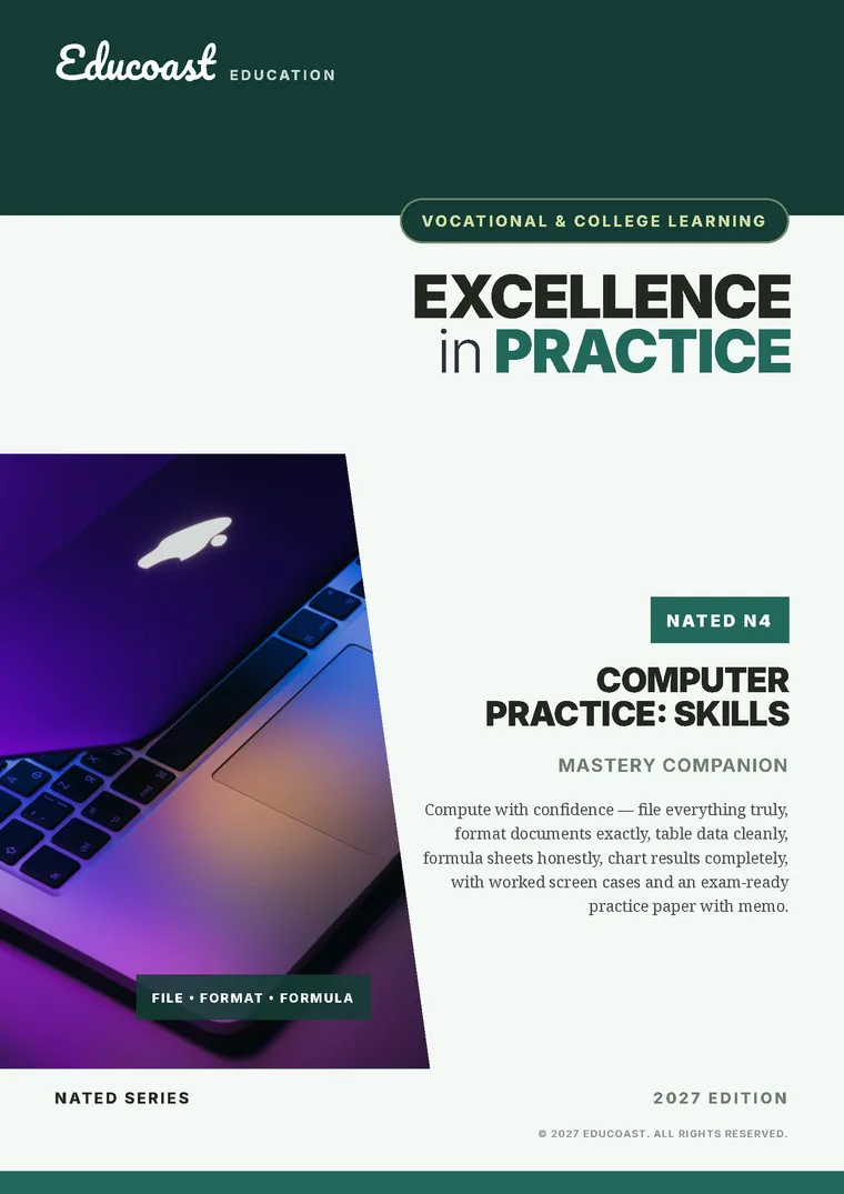 Cover of Computer Practice NATED N4 (2027)