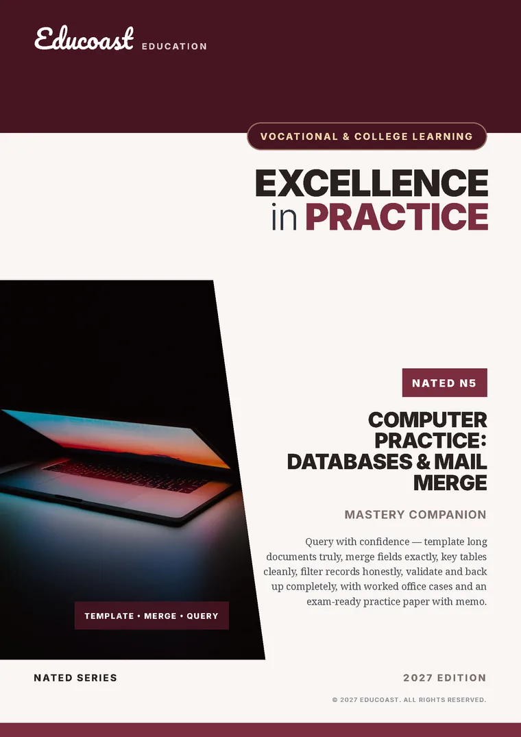 Cover of Computer Practice NATED N5 (2027)