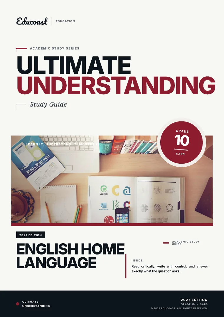 Cover of English Home Language Grade 10 (2027)