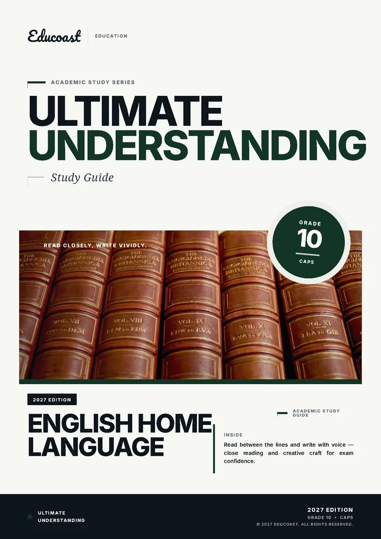 Cover of English Home Language Grade 10 (2027)