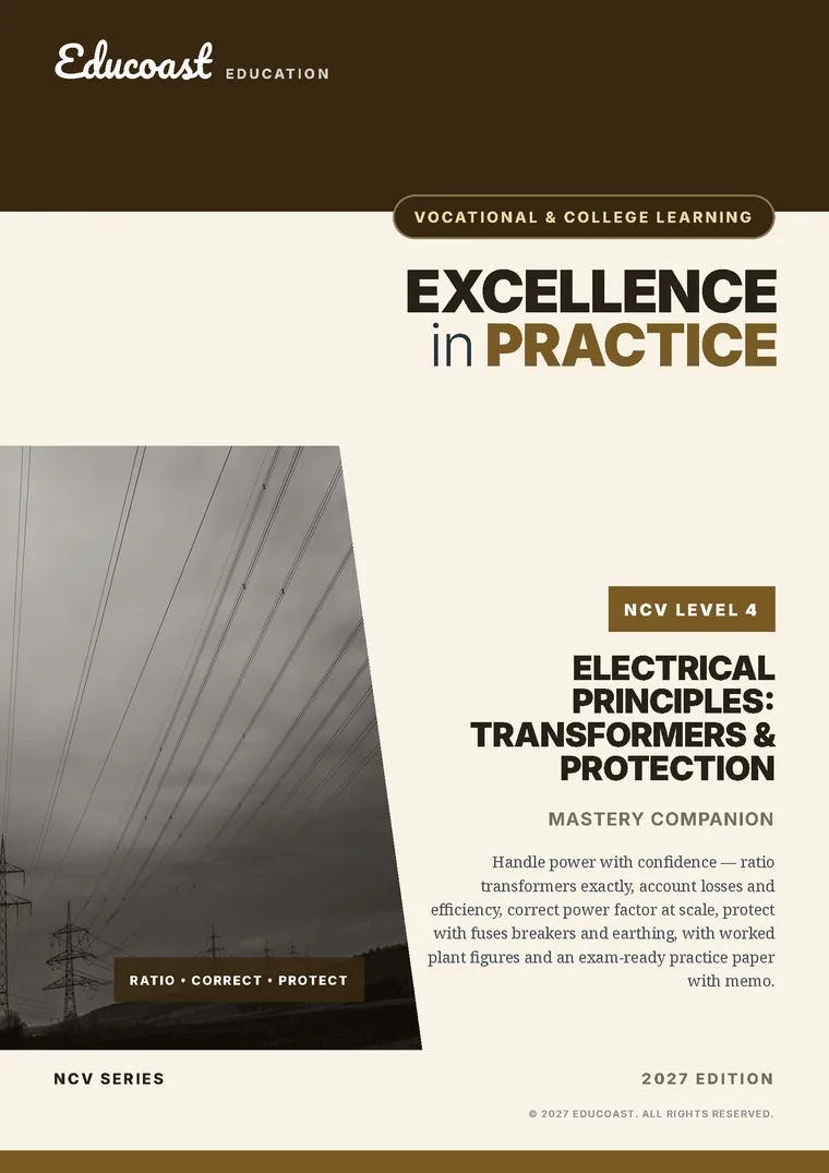 Cover of Electrical Principles and Practice NCV Level 4 (2027)