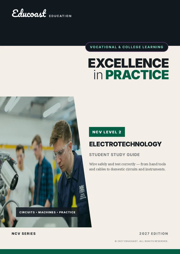 Cover of Electrotechnology NCV Level 2 (2027)