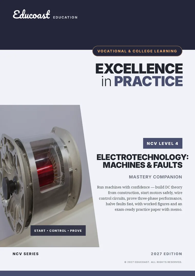 Cover of Electrotechnology NCV Level 4 (2027)