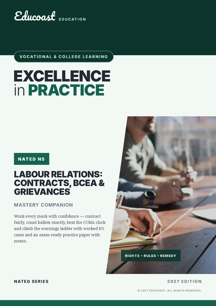 Cover of Labour Relations NATED N5 (2027)