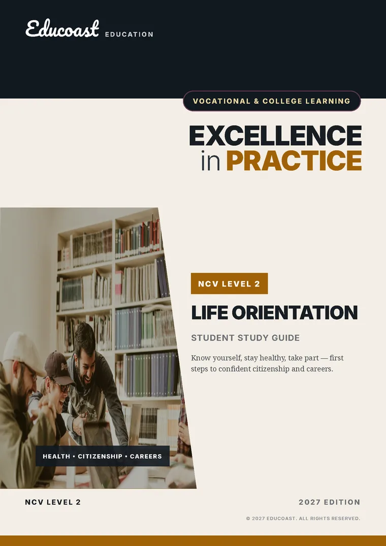 Cover of Life Orientation NCV Level 2 (2027)