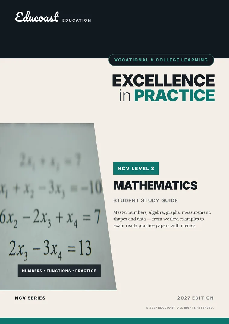 Cover of Mathematics NCV Level 2 (2027)