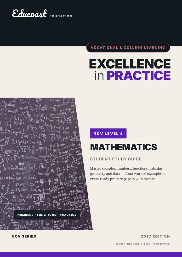 Cover of Mathematics NCV Level 4 (2027)