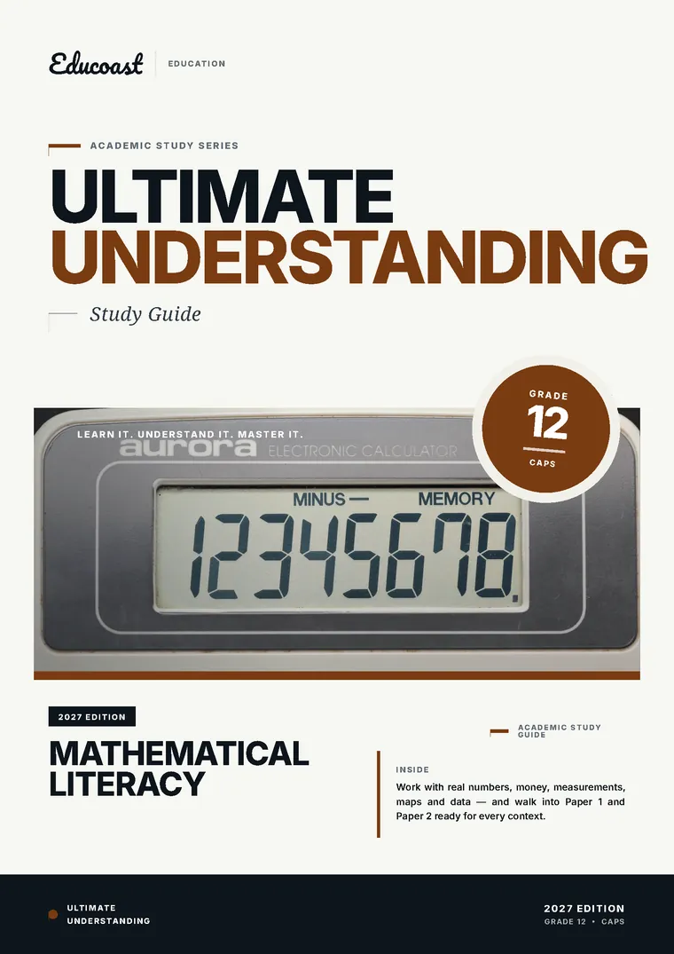 Cover of Mathematical Literacy Grade 12 (2027)