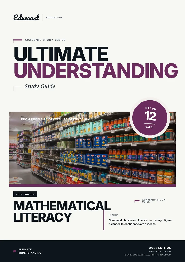 Cover of Mathematical Literacy Grade 12 (2027)