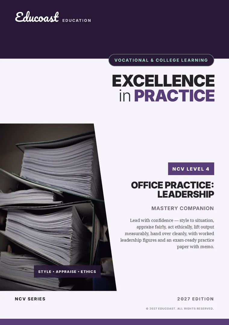 Cover of Office Practice NCV Level 4 (2027)