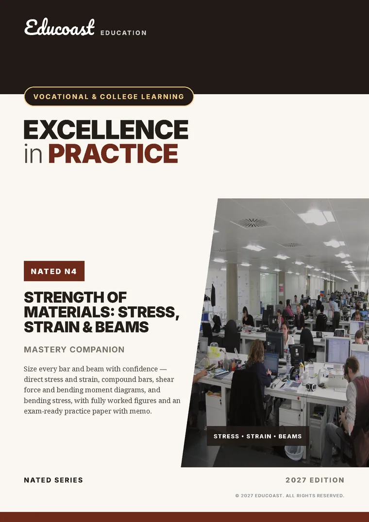 Cover of Strength of Materials and Structures NATED N4 (2027)