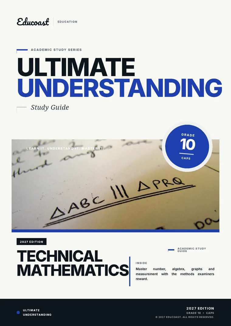 Cover of Technical Mathematics Grade 10 (2027)