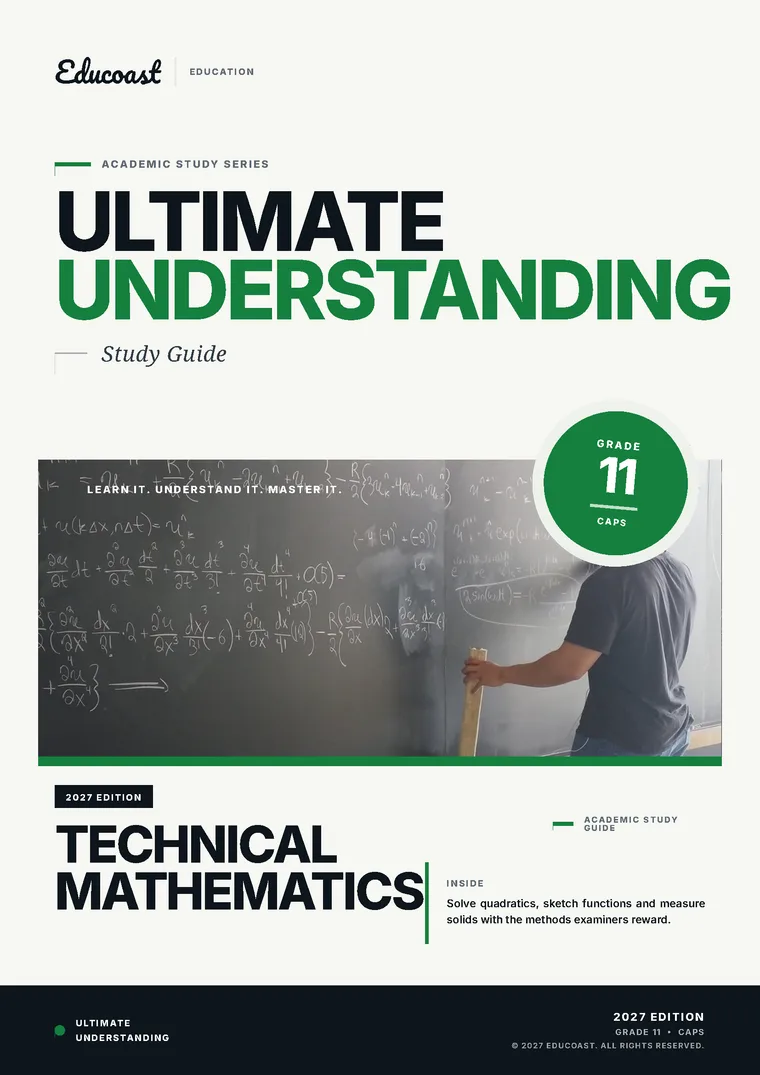 Cover of Technical Mathematics Grade 11 (2027)