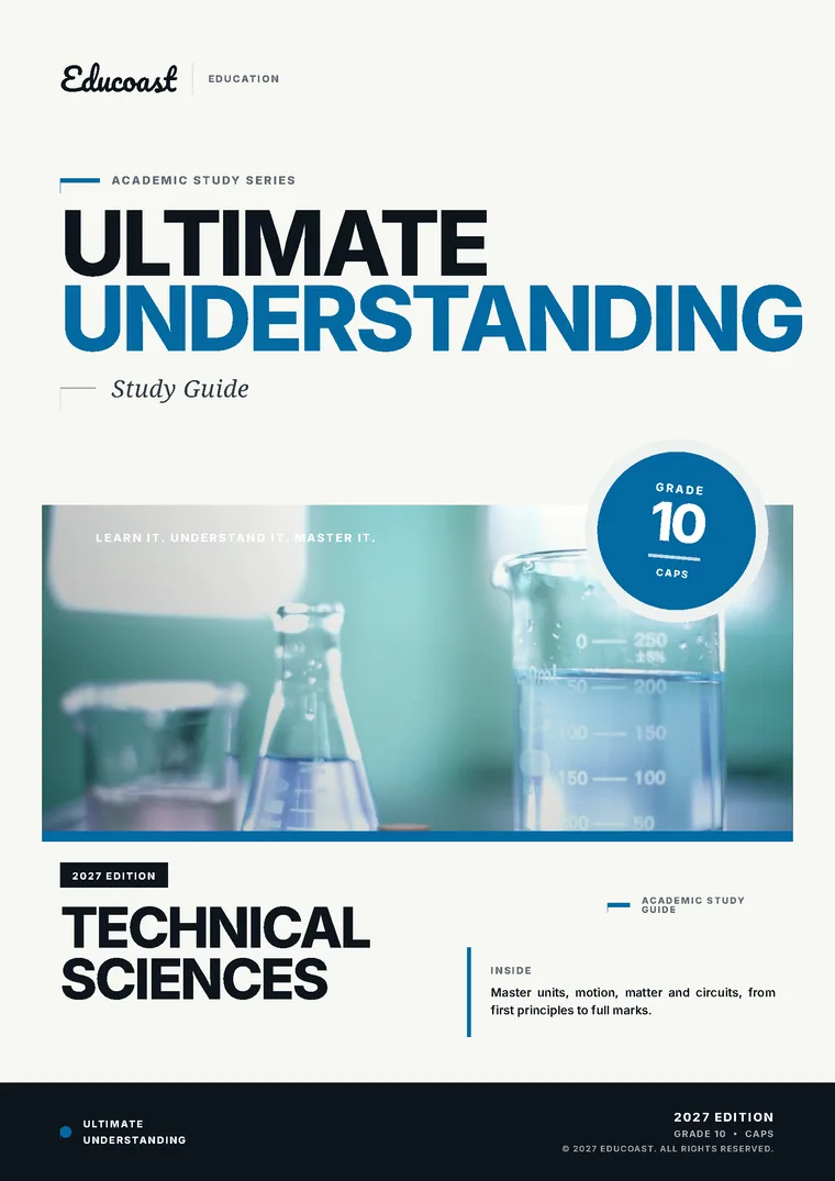 Cover of Technical Sciences Grade 10 (2027)