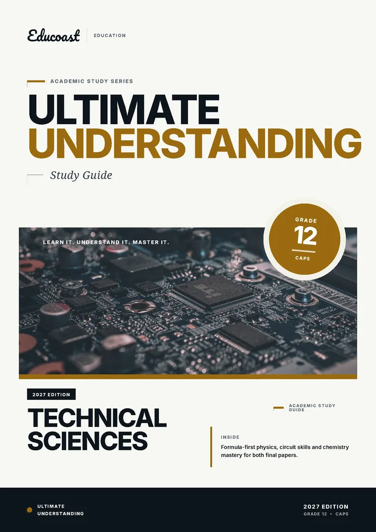 Cover of Technical Sciences DBE Grade 12 (2027)