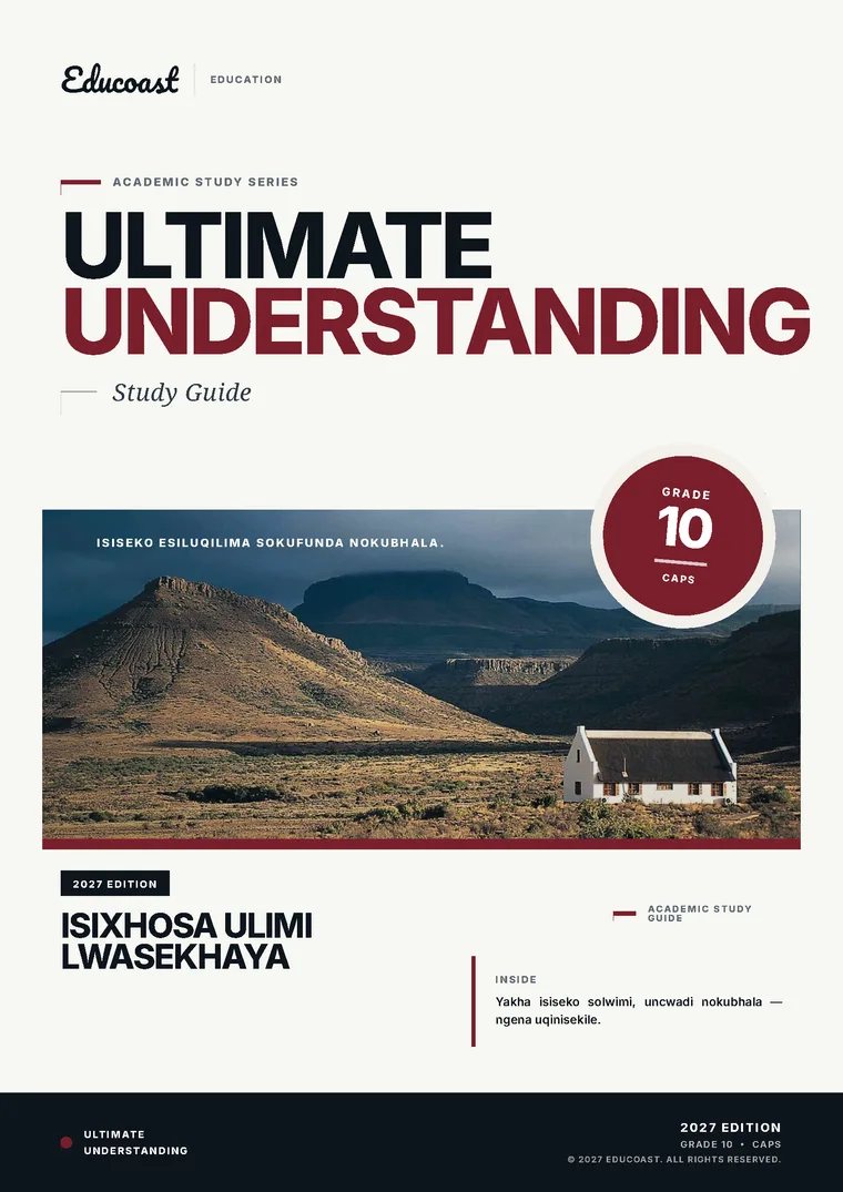 Cover of isiXhosa Home Language Grade 10 (2027)