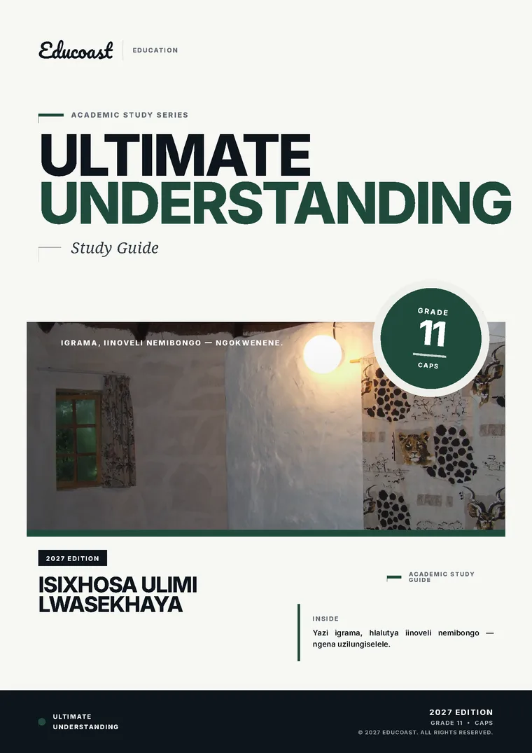 Cover of isiXhosa Home Language Grade 11 (2027)