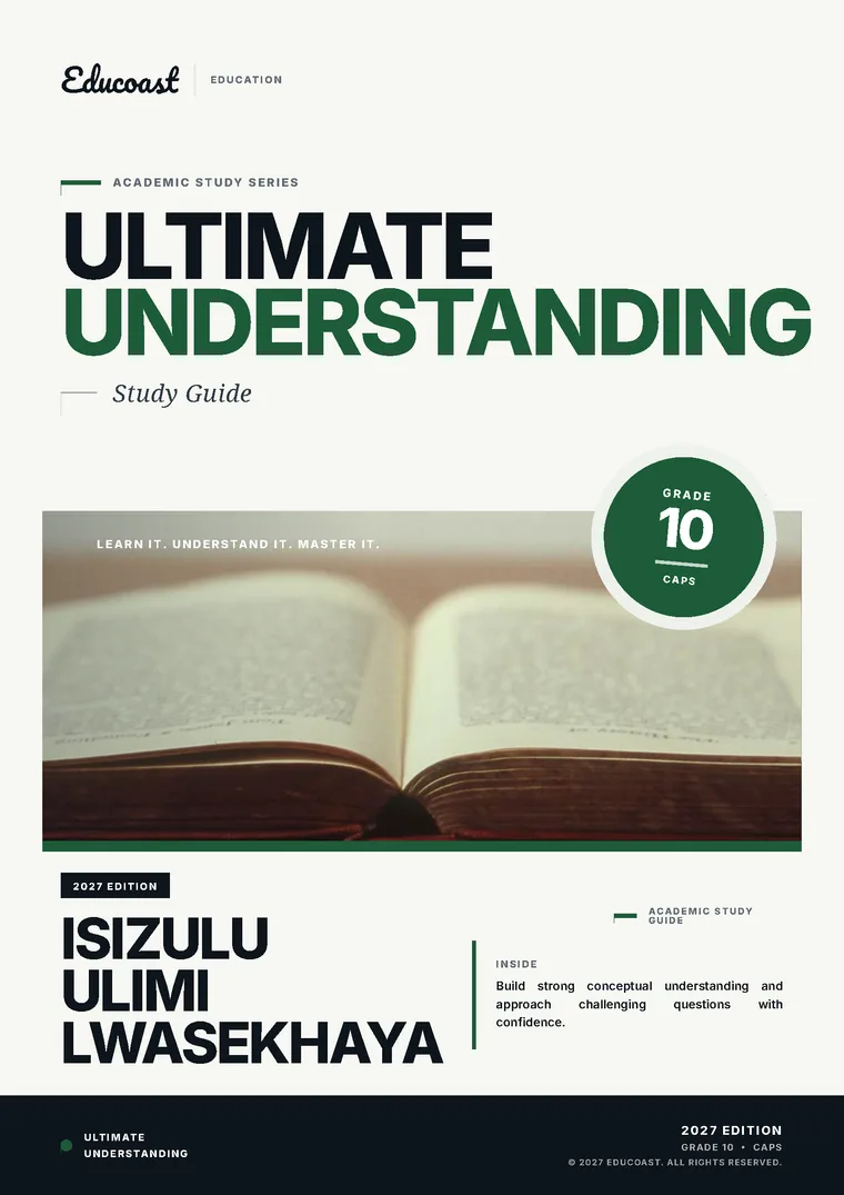 Cover of isiZulu Home Language Grade 10 (2027)